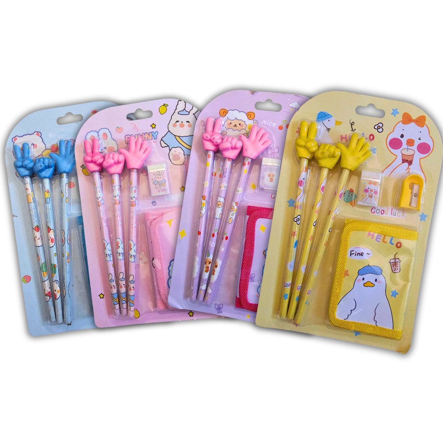 9pc Kids Stationery Set