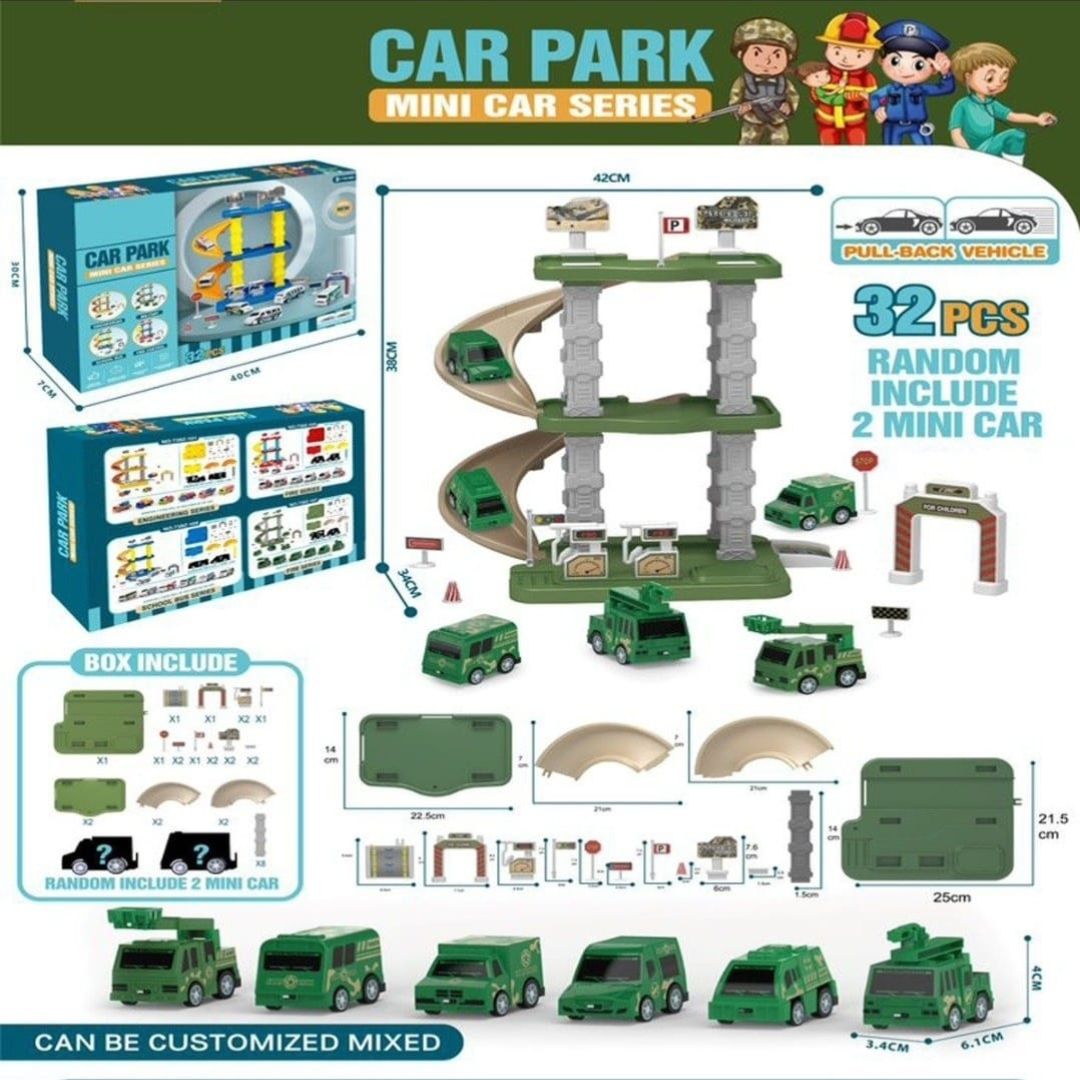 Car Park Toy Set