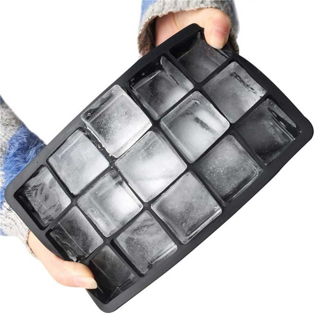 15 Slot Silicone Ice Tray With Lid