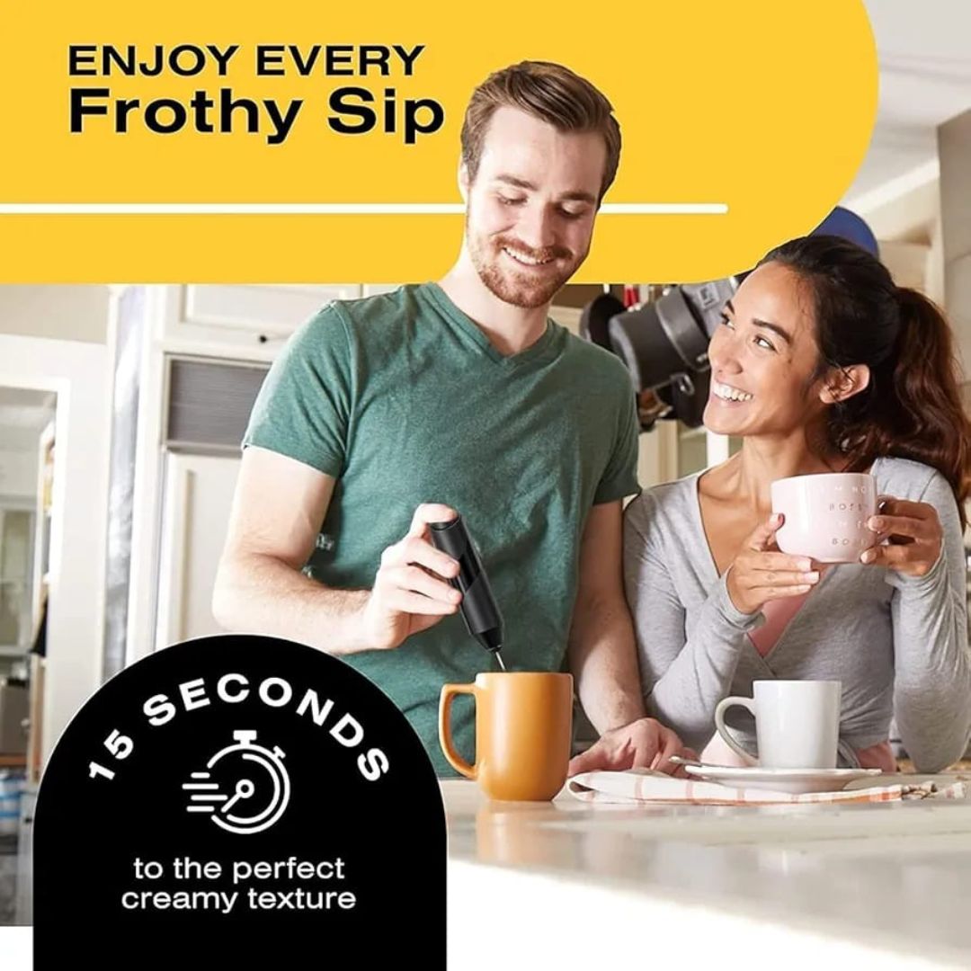 Electric Frother On Stand