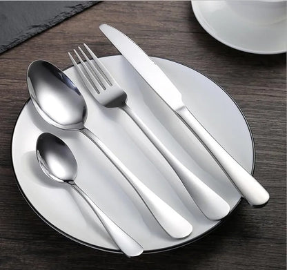 Stainless Steel Cutlery 6s - Silver