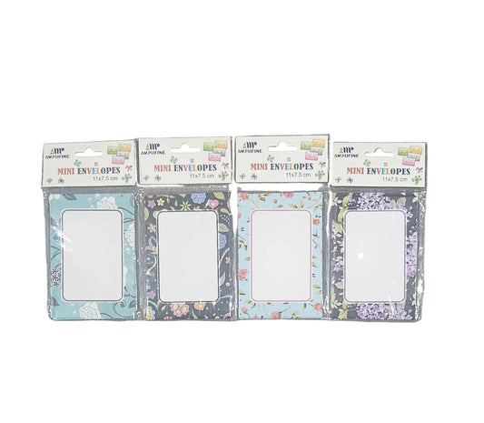 Mini Envelopes with Frame 11x7.5cm - 10 Pack