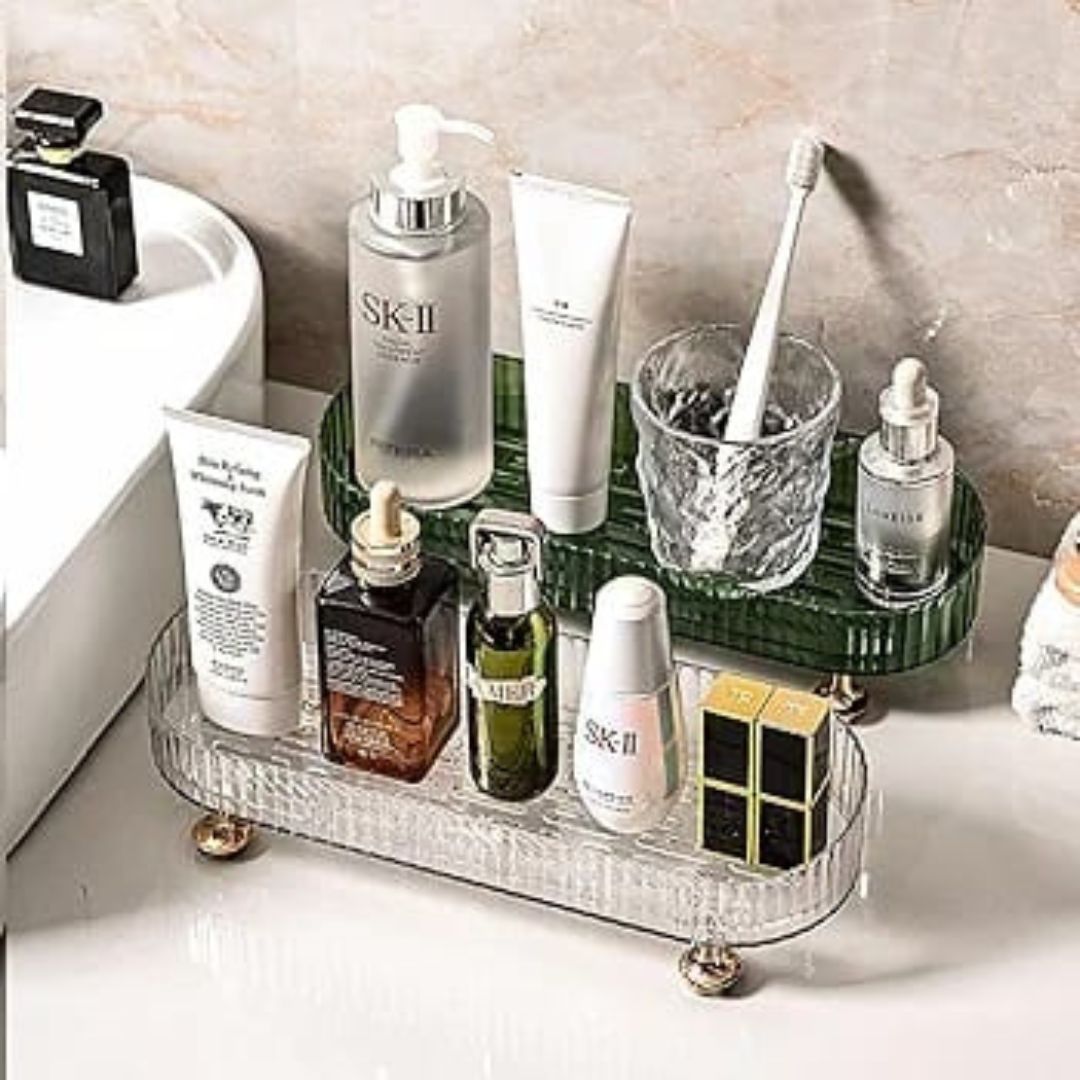 Acrylic Oval Organizer