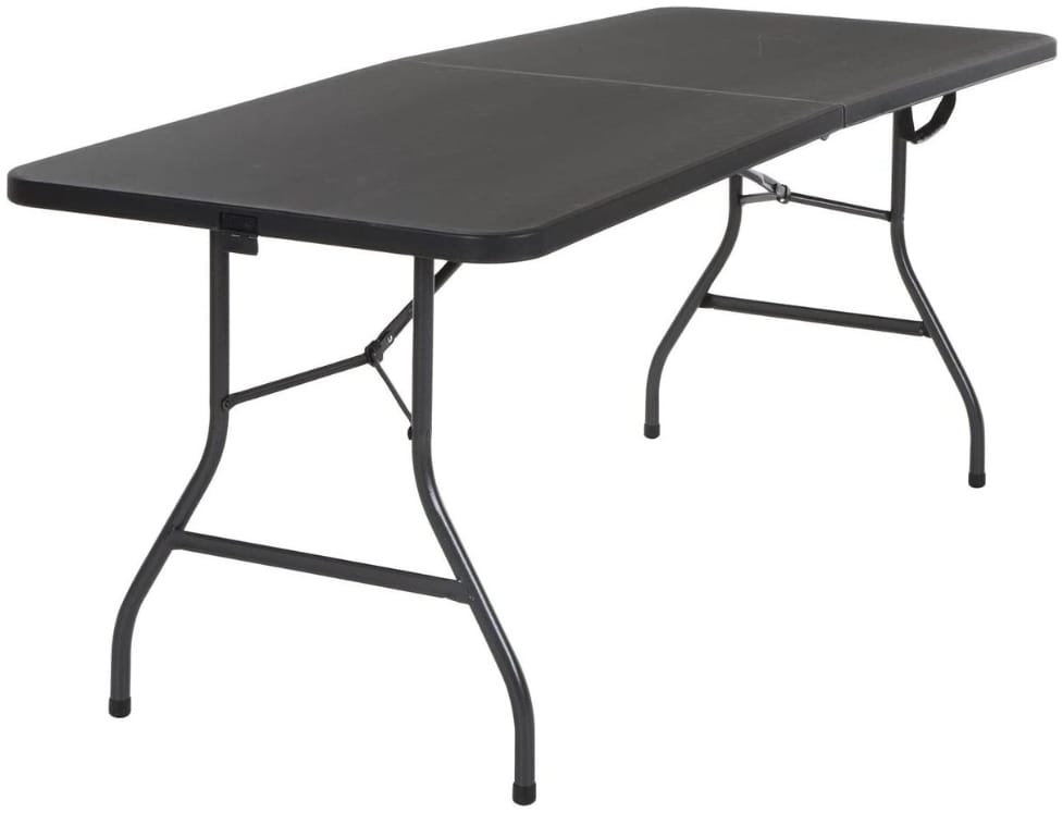 Black Trestle Table