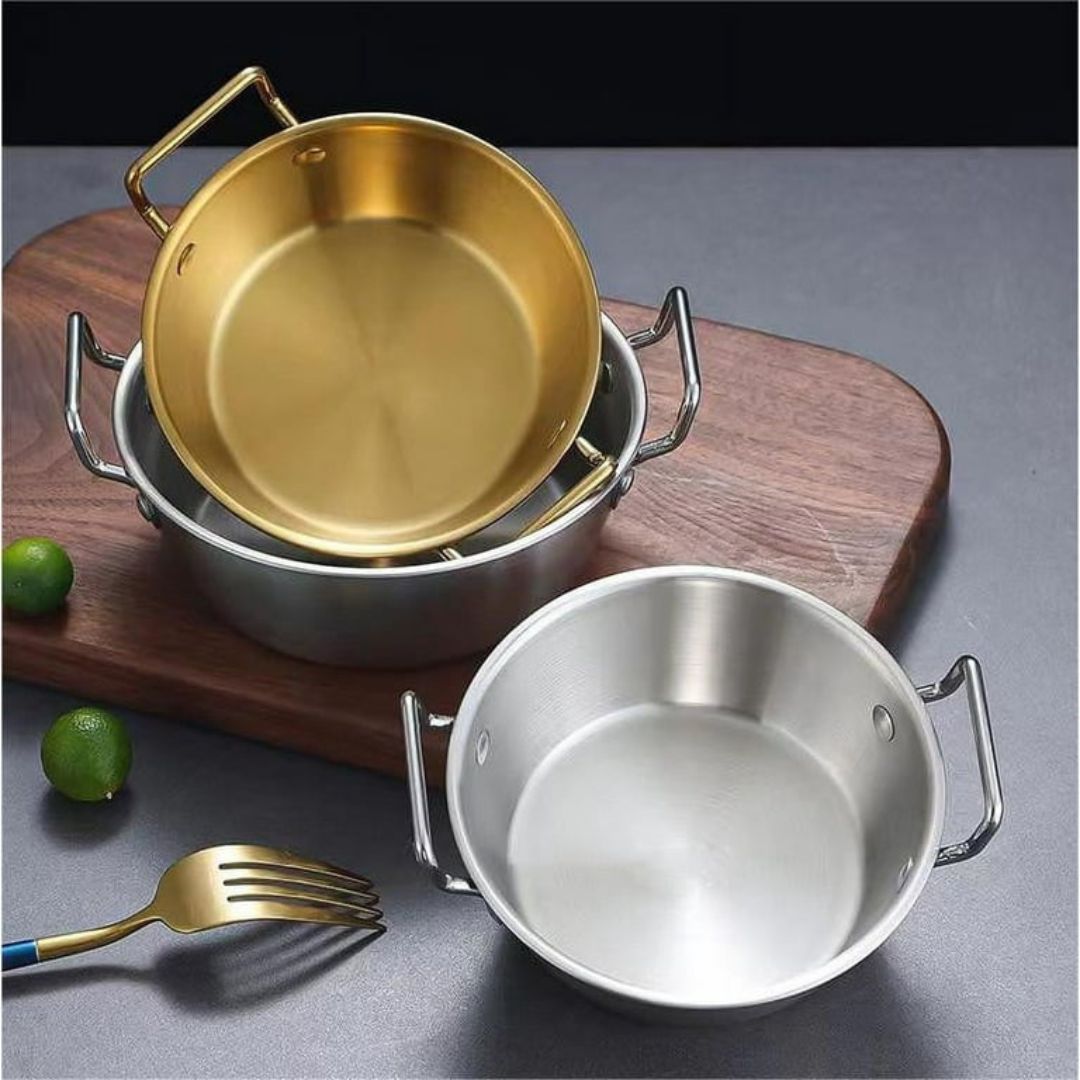 Stainless Steel Korean Dishing Bowl