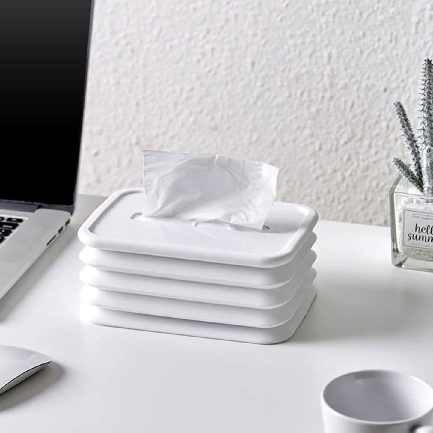 Silicone Collapsible Tissue Box