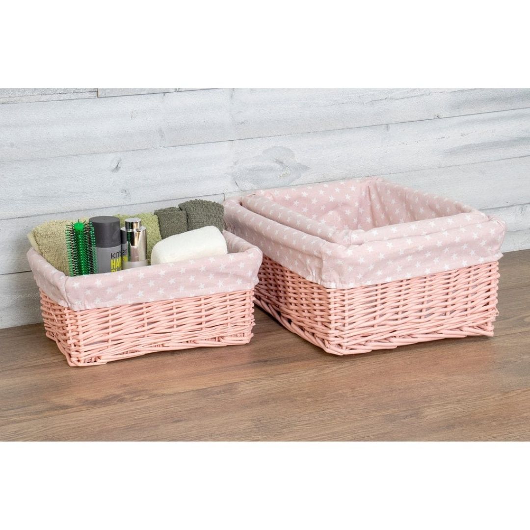 3pc Wicker Basket