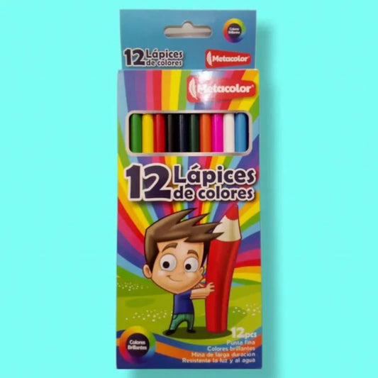 12pc Colour Pencils