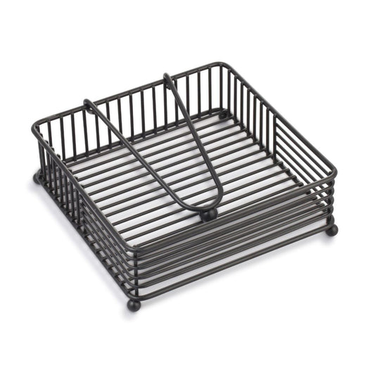 Metal Square Napkin Holder 17.5x6cm