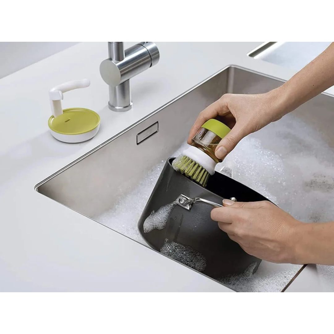 Soap Dispensing Palm Brush
