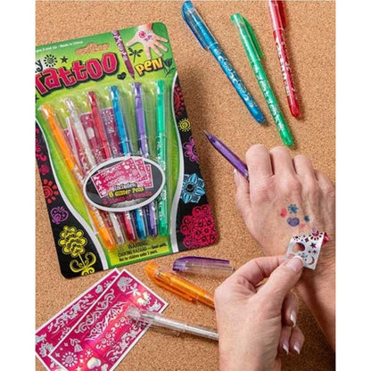 6pc Tattoo Gel Pens