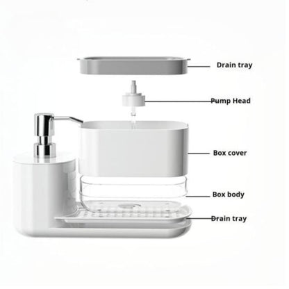 2 in 1 Soap Dispenser