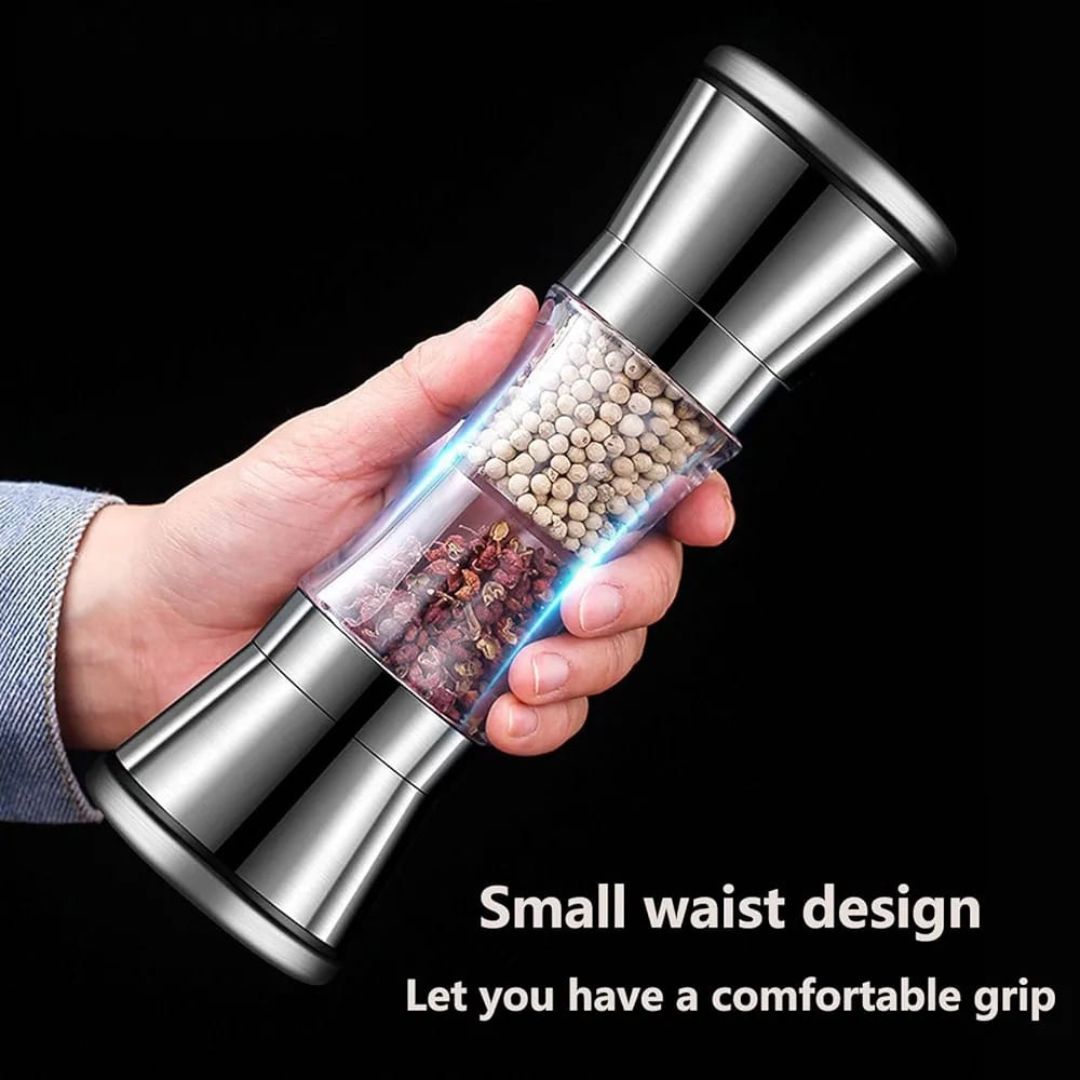 2 in 1 Manual Salt/Pepper Grinder