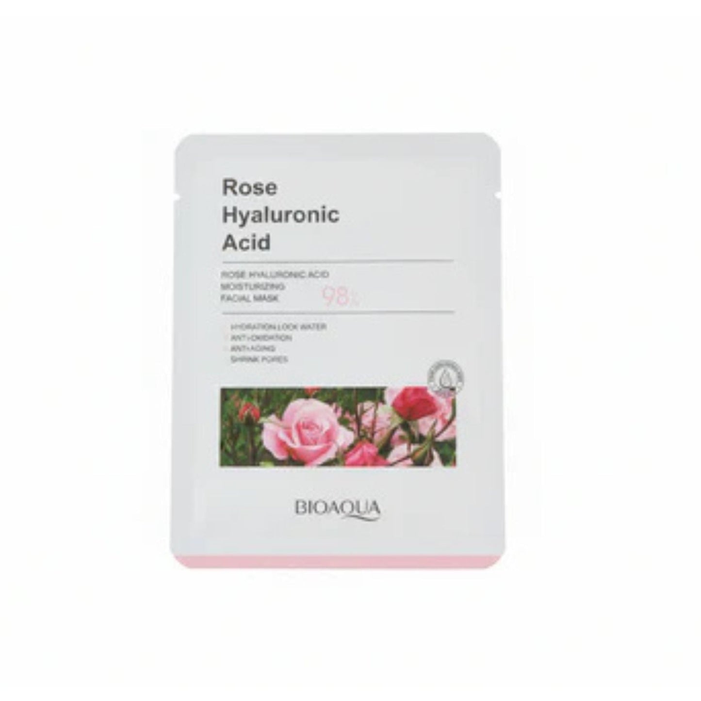 Rose Hyaluronic Acid Face Mask