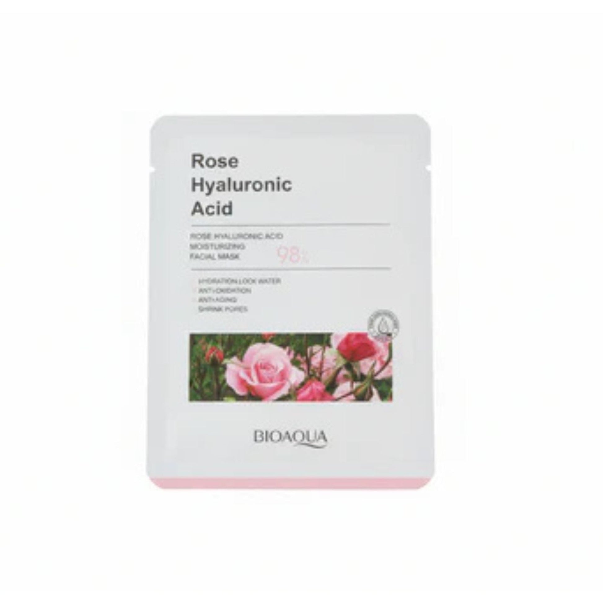 Rose Hyaluronic Acid Face Mask