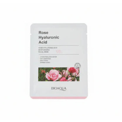 Rose Hyaluronic Acid Face Mask