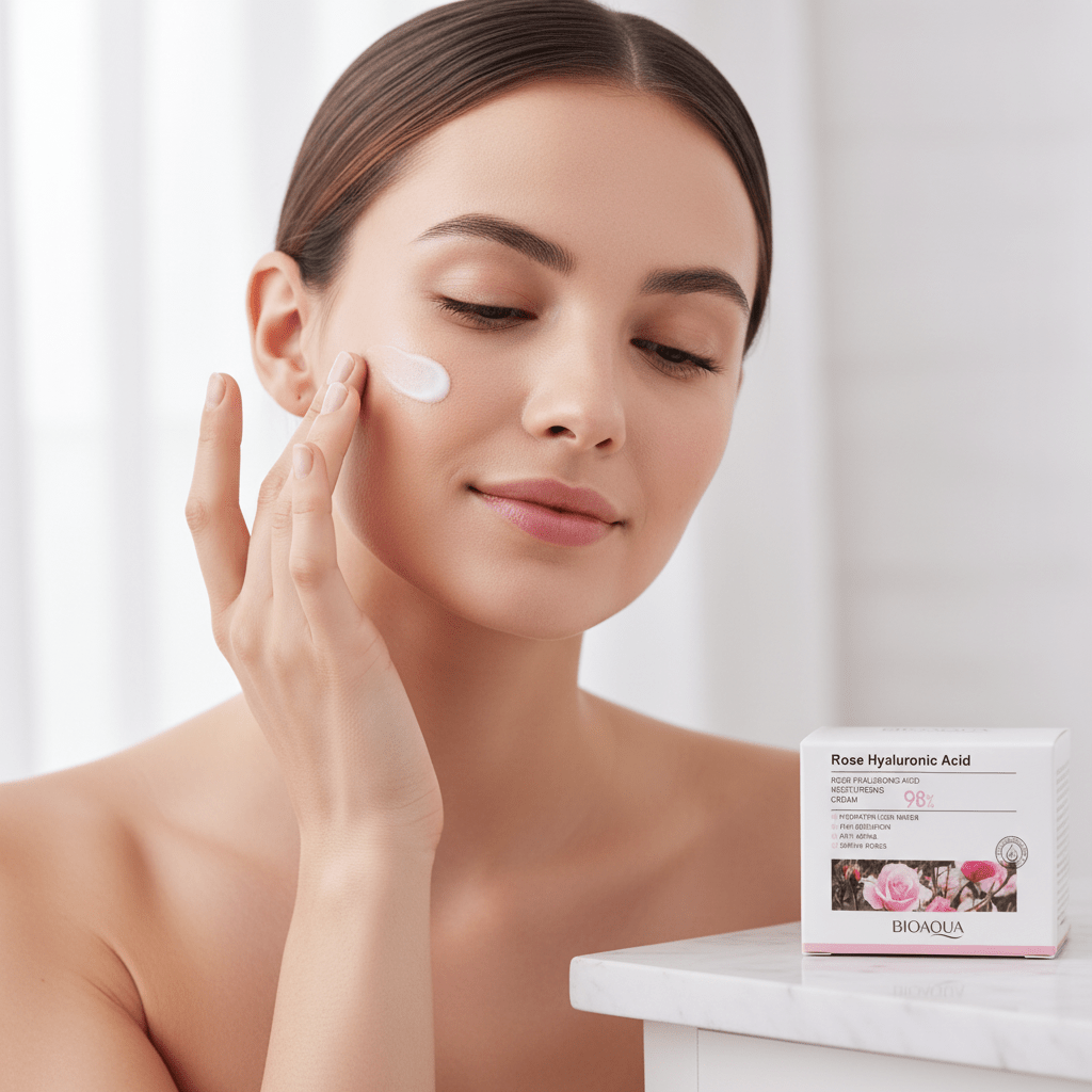 Rose Hyaluronic Acid Moisturizing Cream