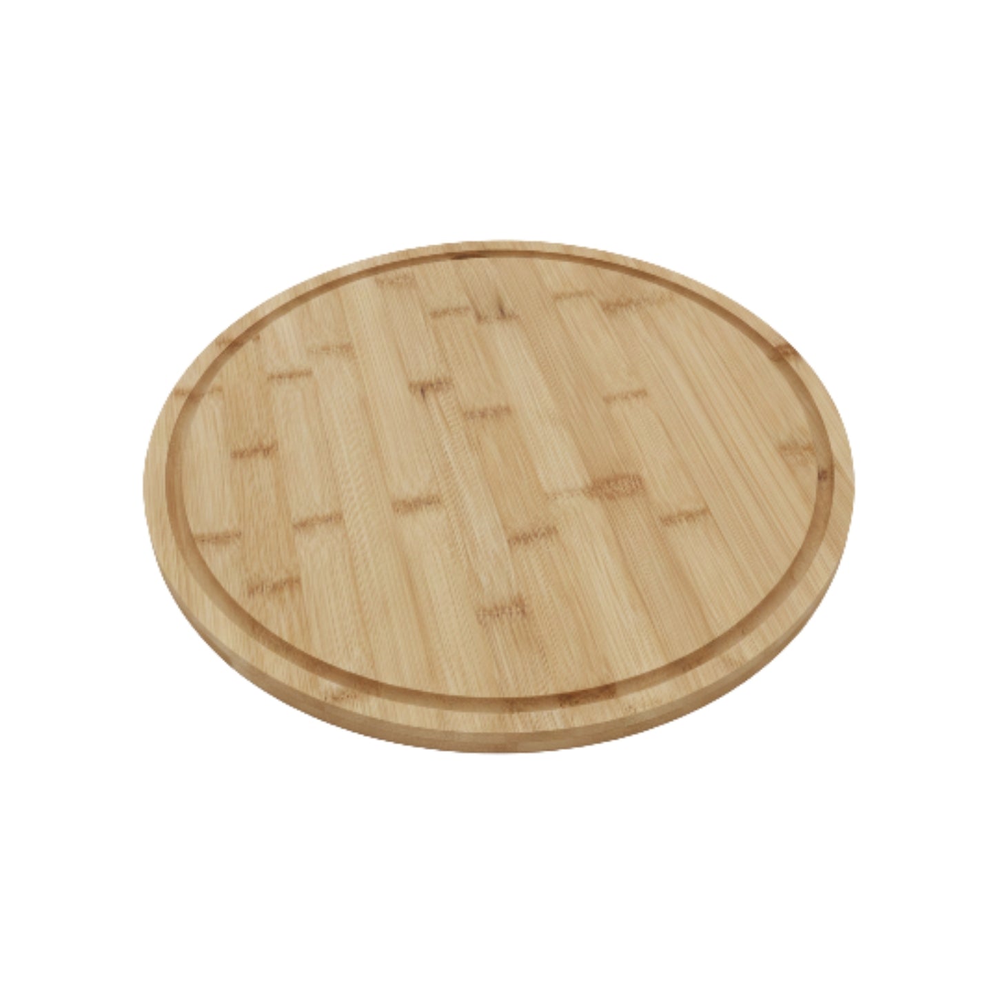 Round Acrylic Cake Dome With Wooden Base On White Background