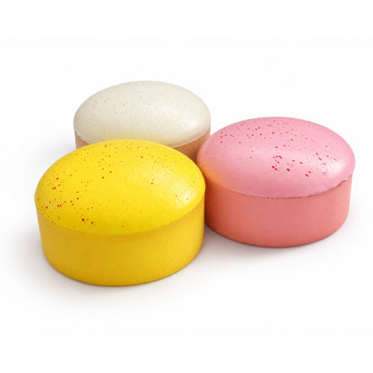 Round Bread Squishy – Soft Squeeze Stress Relief Fidget Toy – Trendy Design