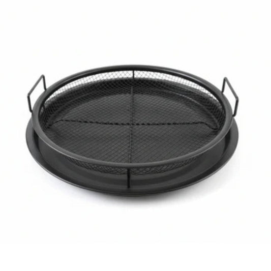 Round Copper Crisper - Black