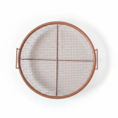 Round Copper Crisper - Rose Gold