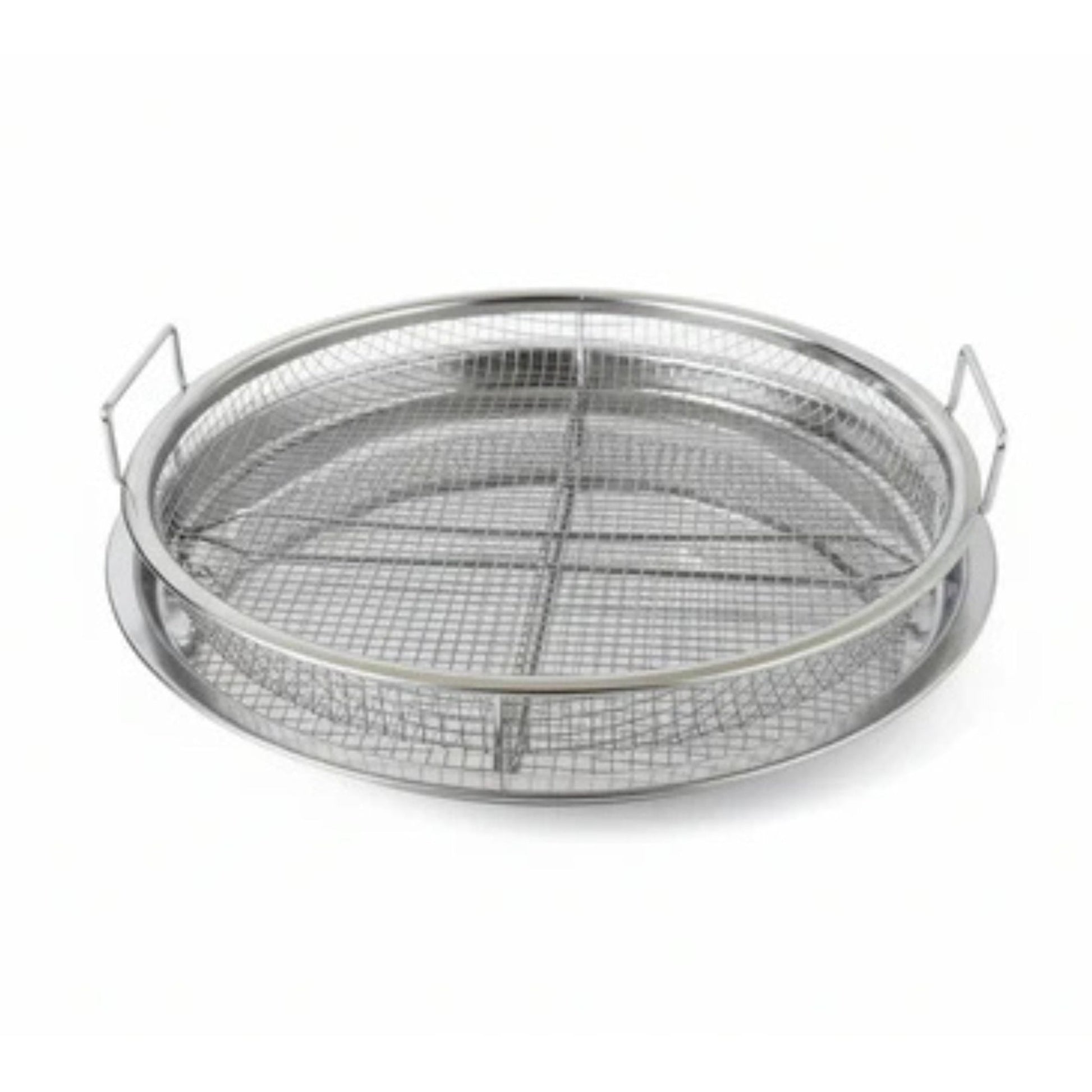Round Copper Crisper - Silver