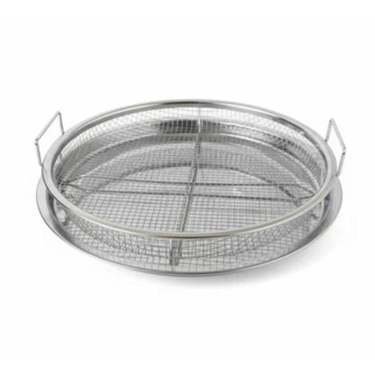 Round Copper Crisper - Silver