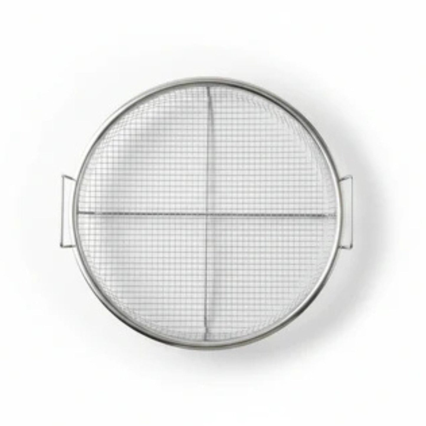 Round Copper Crisper - Silver