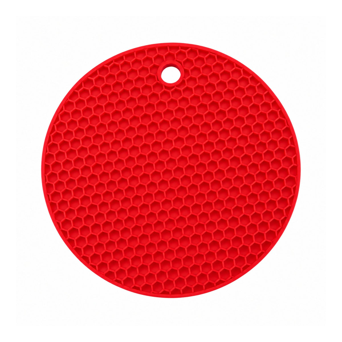 Round Silicone Pot Mat & Trivet – Heat Resistant Non-Slip Kitchen Protector – Flexible Design