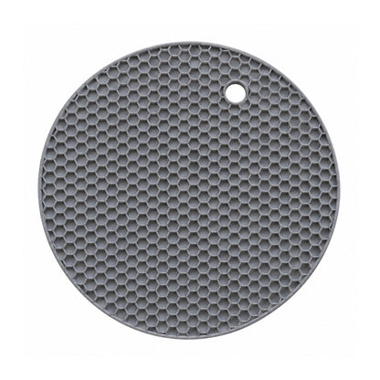Round Silicone Pot Mat & Trivet – Heat Resistant Non-Slip Kitchen Protector – Flexible Design