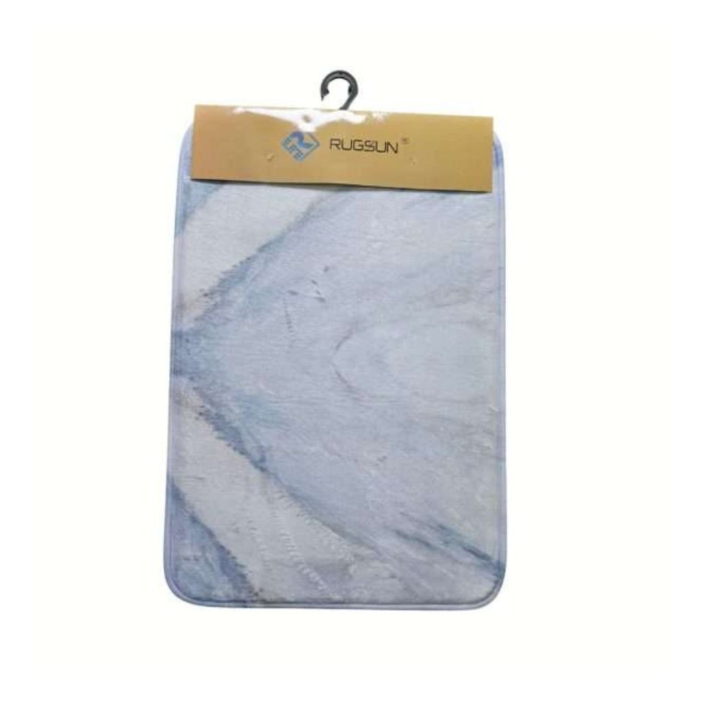 Rugsun Marble Non Slip Bath Mat - Small