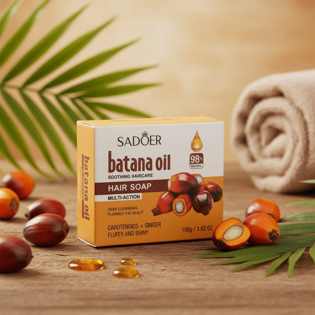 Sadoer Batana Oil - Hair Soap - 100g Lifestyle