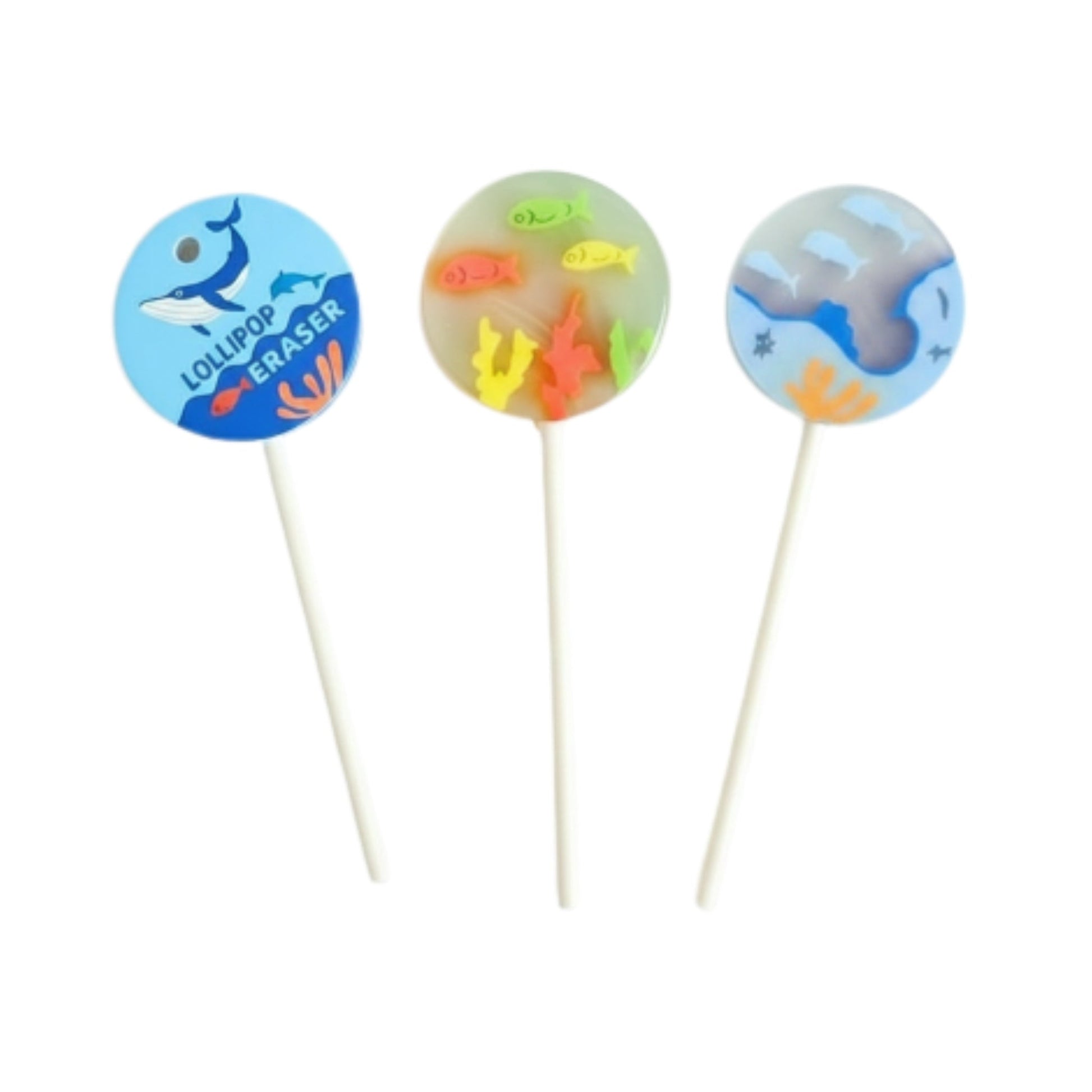 Sea Lollipop Eraser