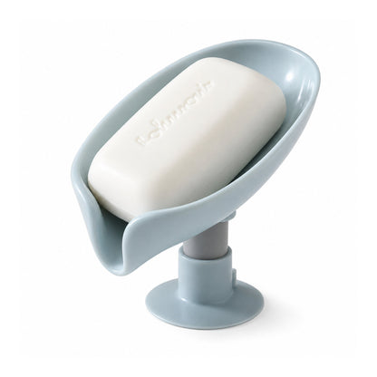 Self-Draining Soap Dish – Slanted Soap Holder with Drainage Design for Sinks & Showers