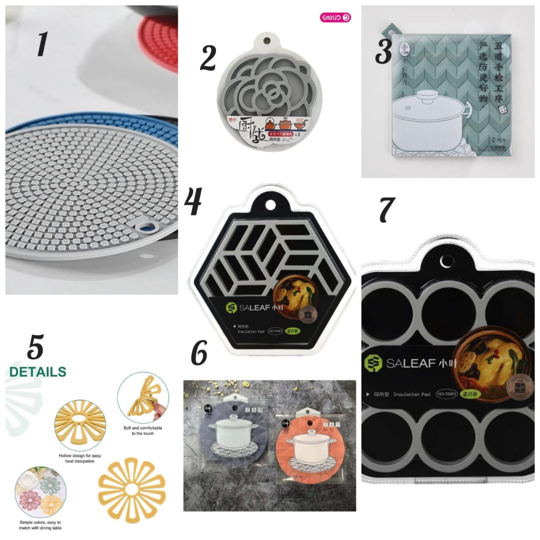 Silicone 2pc Pot Stand
