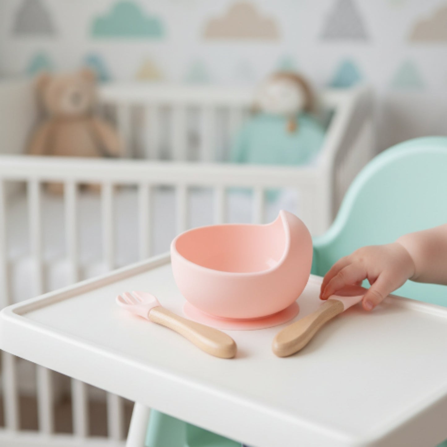 Silicone Baby Feeding Set