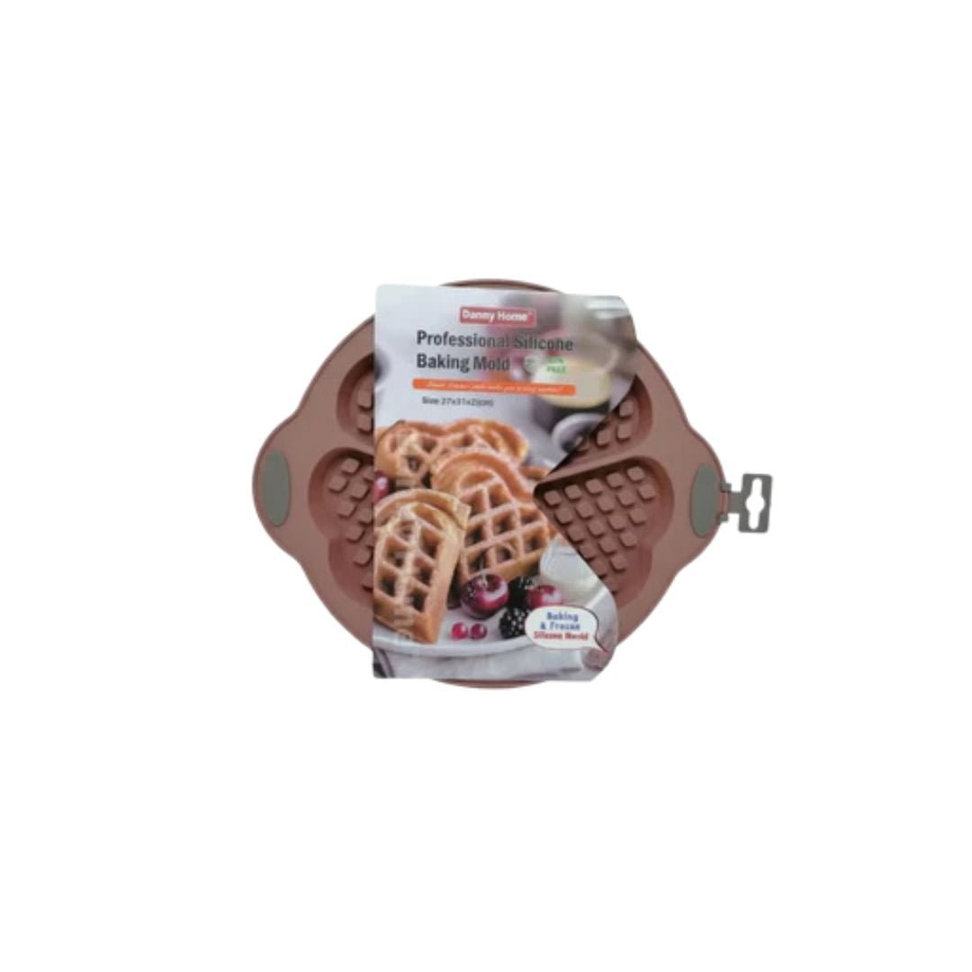 Silicone Heart Waffle Pan