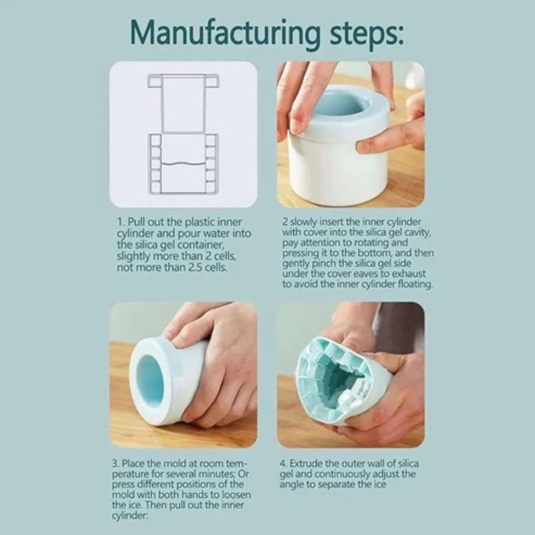 Silicone Ice Cube Maker