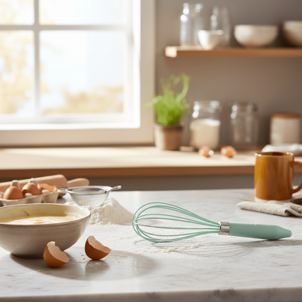 Silicone Whisk 12 Inch - Green