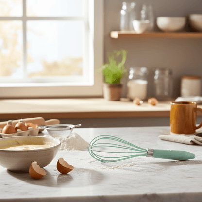Silicone Whisk 12 Inch - Green