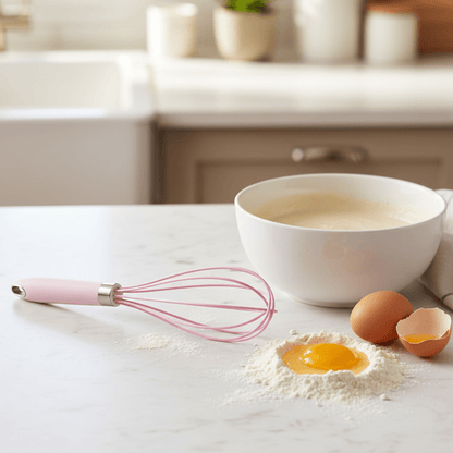Silicone Whisk 12 Inch - Pink