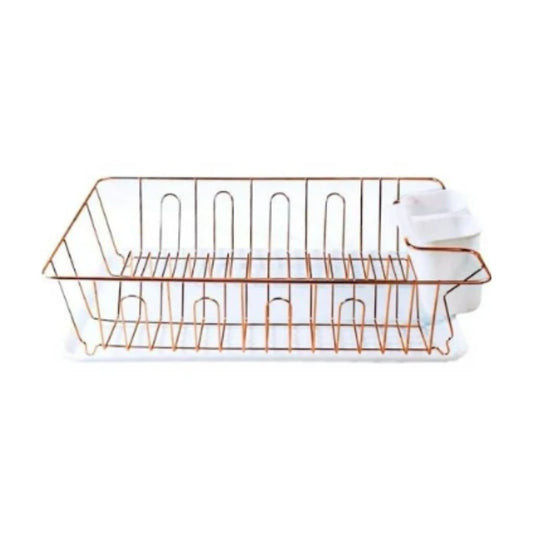 Single Layer Dish Rack - Rose Gold