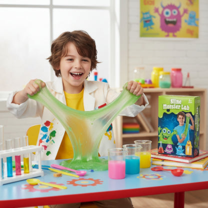 Slime Monster Lab DIY Slime Making Kit | Kids Science Experiment Toy Lifestyle
