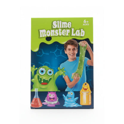 Slime Monster Lab DIY Slime Making Kit | Kids Science Experiment Toy On White Background