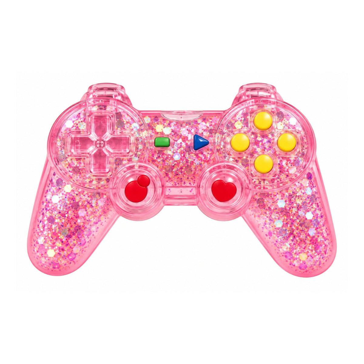 Slow Rising Glitter PlayStation Controller Squishy – Soft Squeeze Stress Relief Fidget Toy