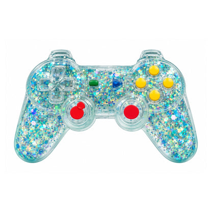 Slow Rising Glitter PlayStation Controller Squishy – Soft Squeeze Stress Relief Fidget Toy