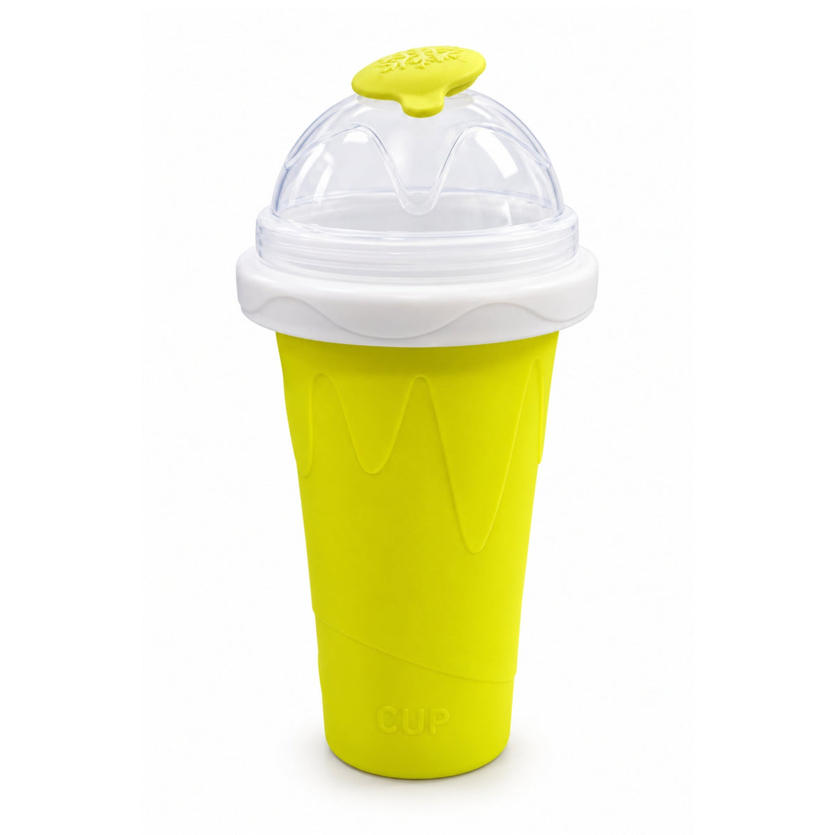 Slushy Cup – Reusable Freezing Cup With Squeeze Design – DIY Frozen Drink Maker