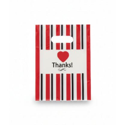 Small Printed Plastic Bags 100pc 20x15cm