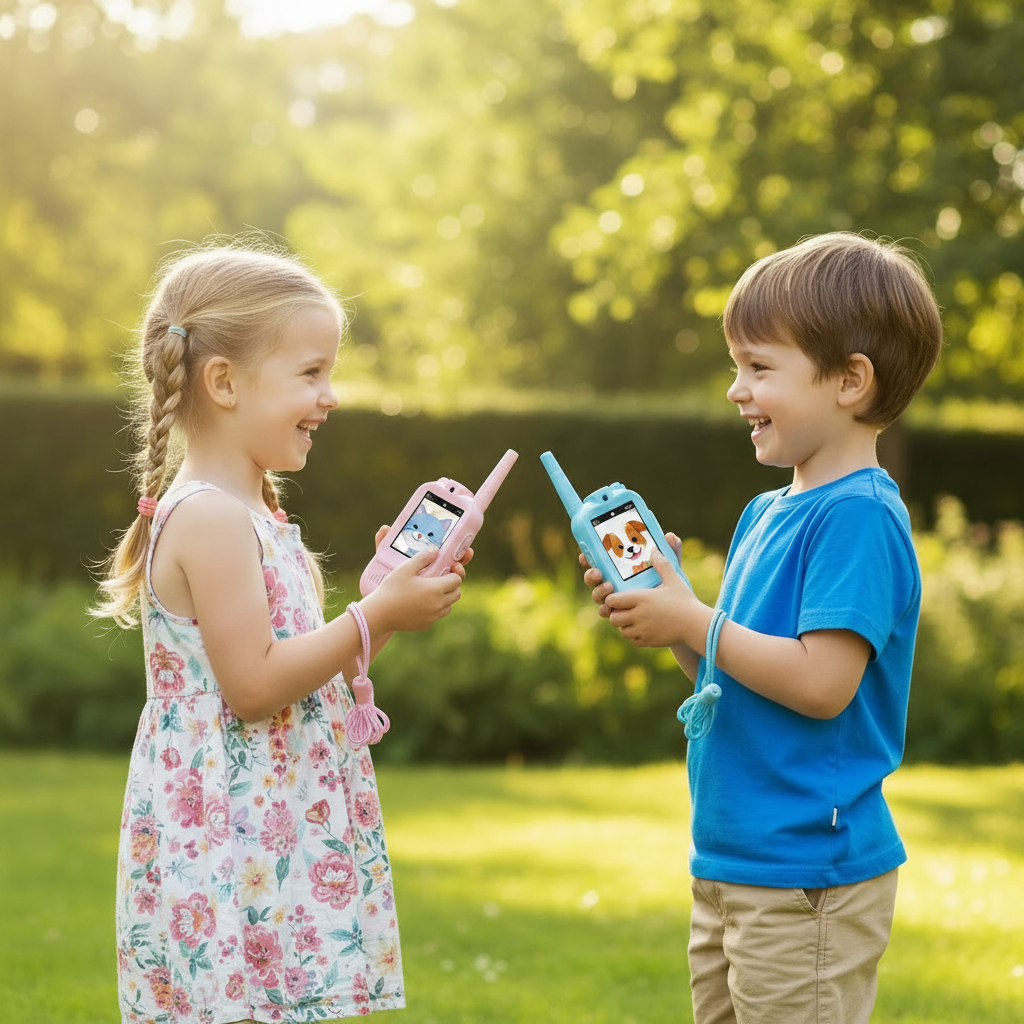 Smart Walkie Talkie with Video Call Lifestyle