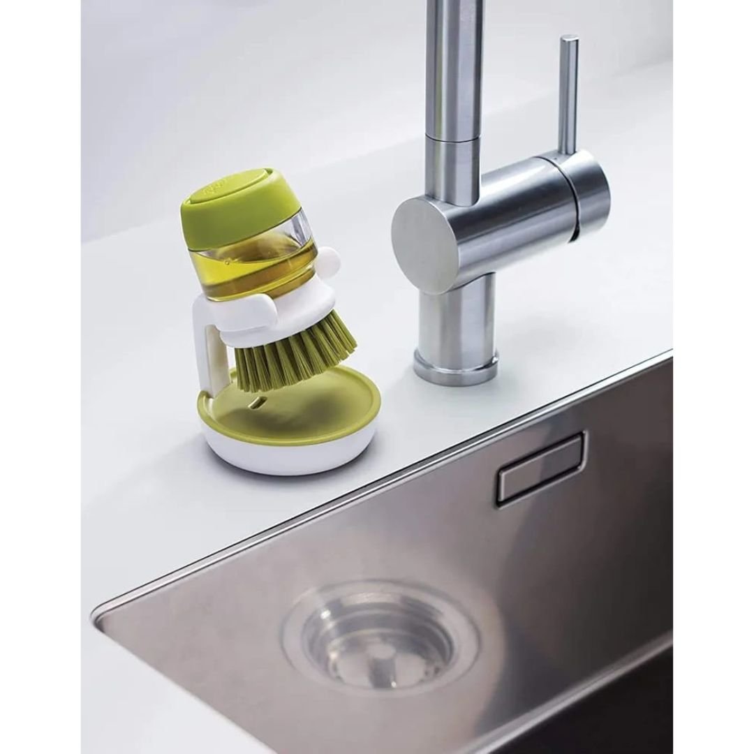 Soap Dispensing Palm Brush